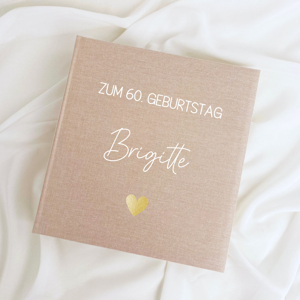 Fotoalbum mit Wunschtext