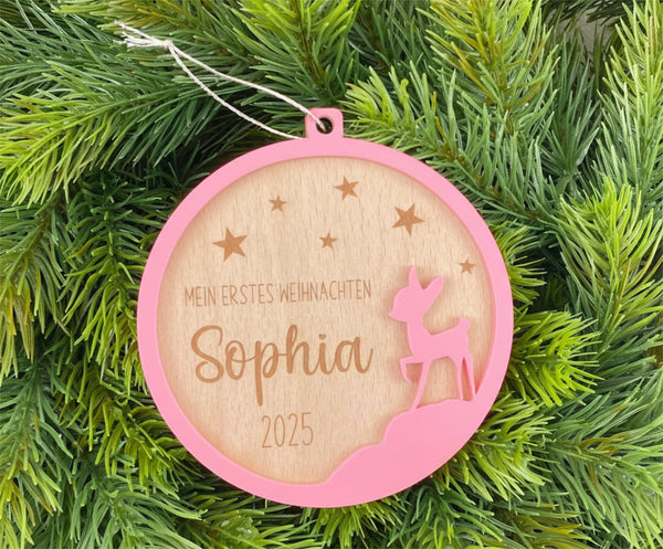 Weihnachtsanhänger Mein Erstes Weihnachten