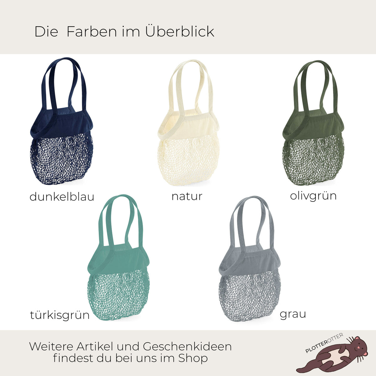 Netztasche Sandspielzeug