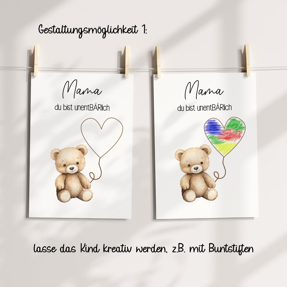 Poster du bist unentBÄRlich