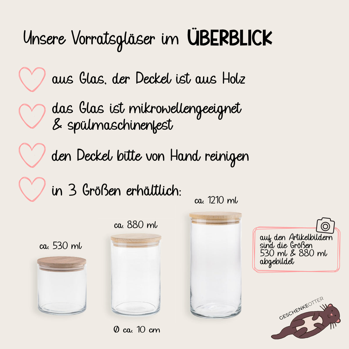 Geschenkglas Geburtstag Happy Birthday