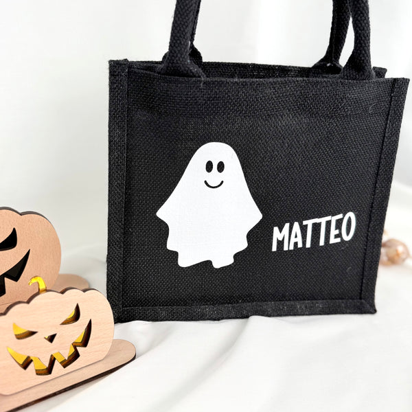 Tasche Halloween Jute