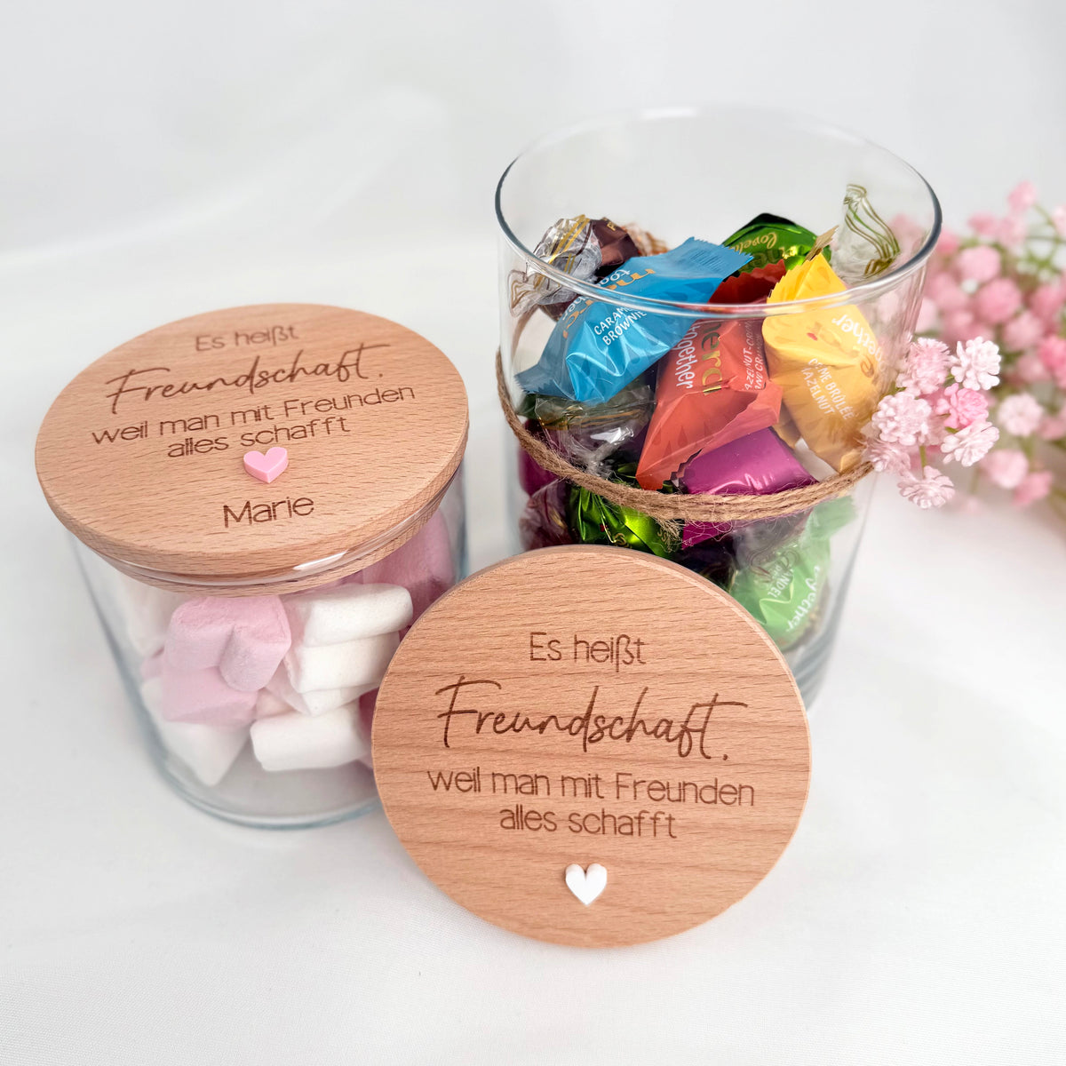 Geschenkglas Freundschaft
