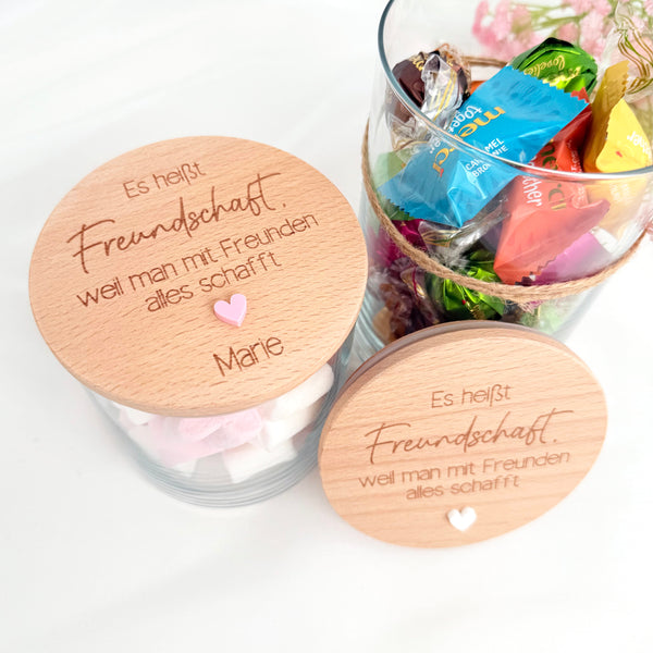 Vorratsglas Freundschaft