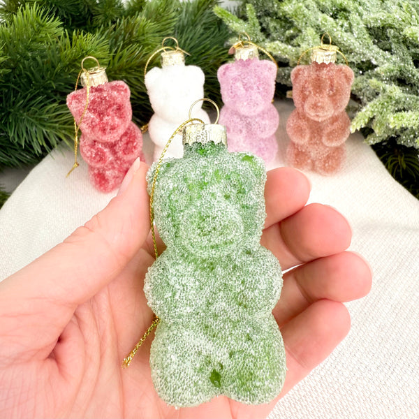 Weihnachtskugel Gummibär