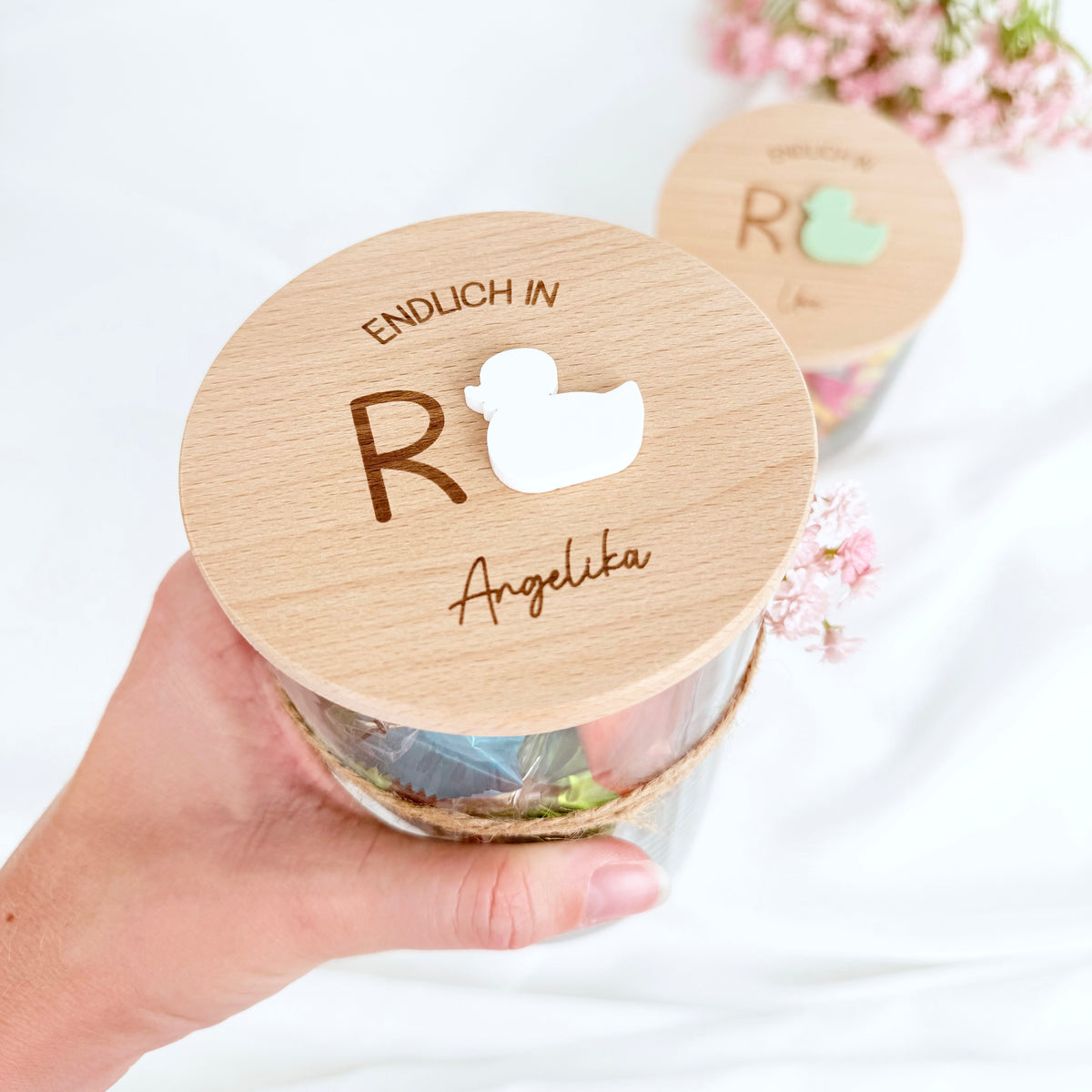 Geschenkglas (R)Ente