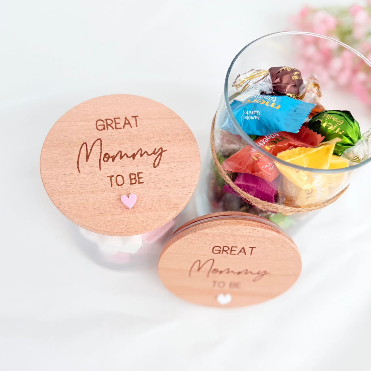 Geschenkglas Mommy to be
