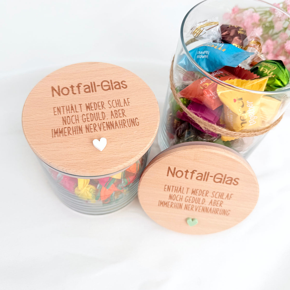 Geschenkglas Notfallglas