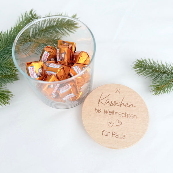Vorratsglas 24 Küsschen