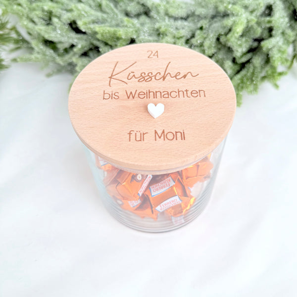 Vorratsglas 24 Küsschen