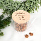 Geschenkglas 24 Leckerlis bis Weihnachten