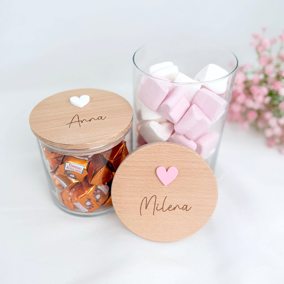 Geschenkglas Name