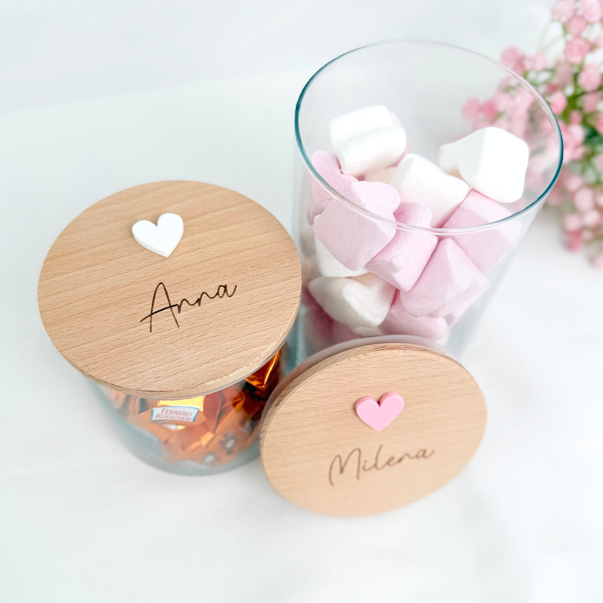 Geschenkglas Name