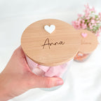 Geschenkglas Name