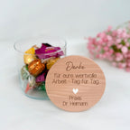 Geschenkglas wertvolle Arbeit