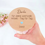 Geschenkglas wertvolle Arbeit