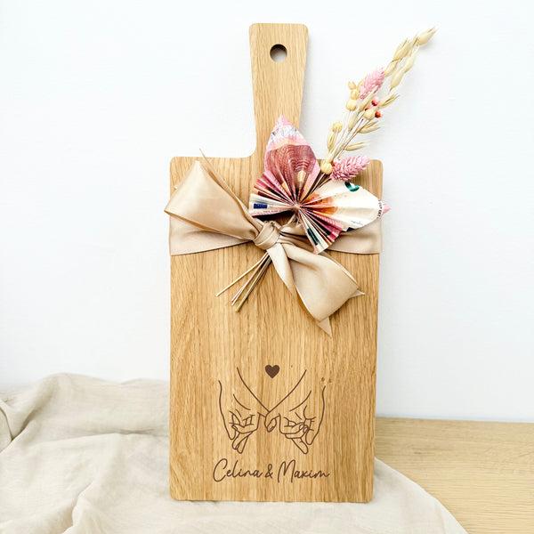 Schneidebrett Fingerschwur