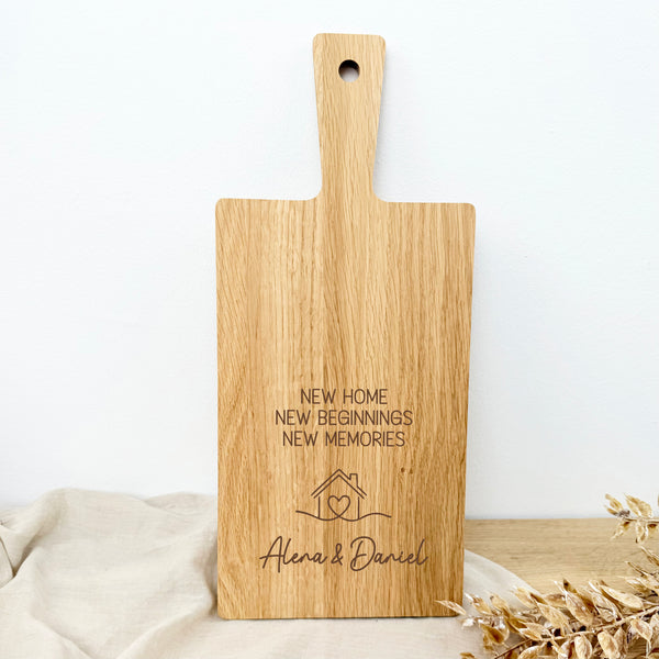 Schneidebrett Einzug