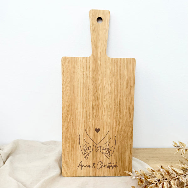 Schneidebrett Fingerschwur