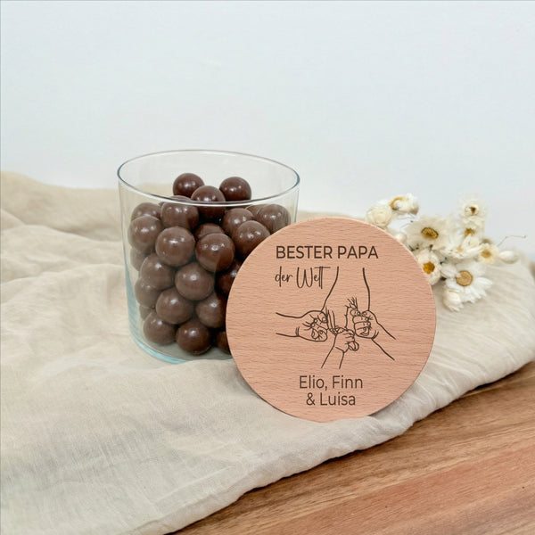 Vorratsglas bester Papa / Opa