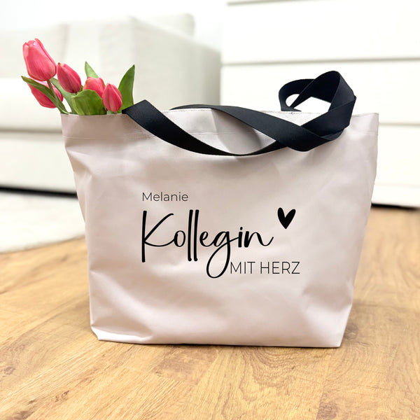 Shopper Kollegin mit Herz