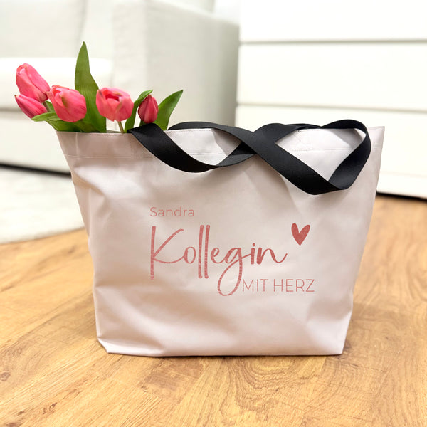 Shopper Kollegin mit Herz