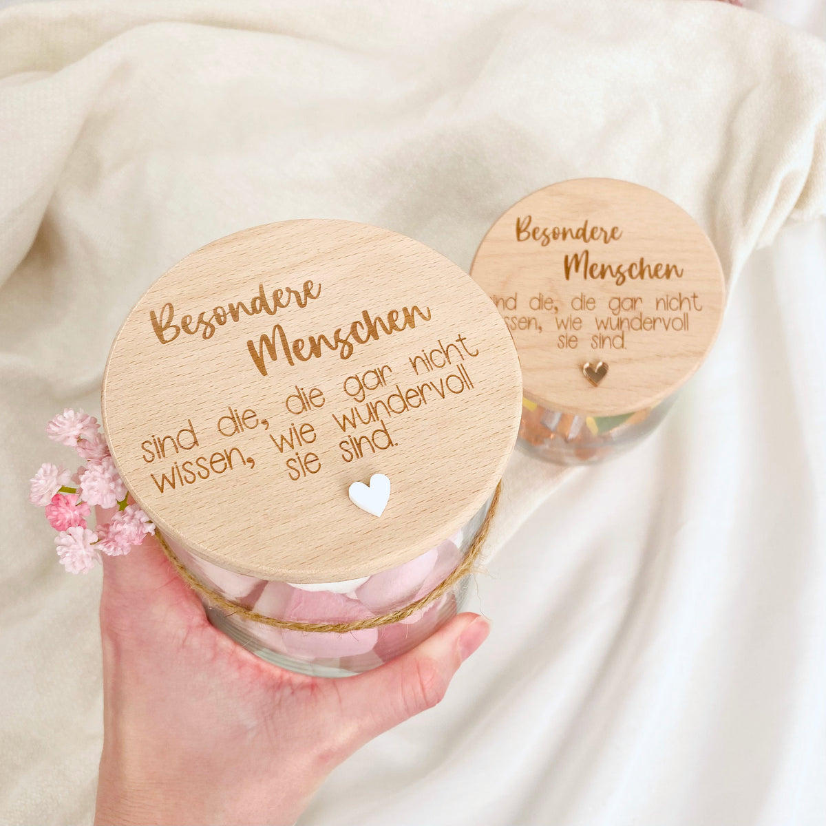 Geschenkglas Besondere Menschen