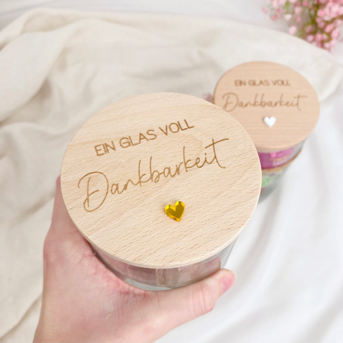 Geschenkglas Dankbarkeit