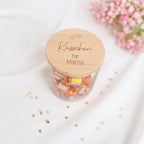 Geschenkglas Küsschen