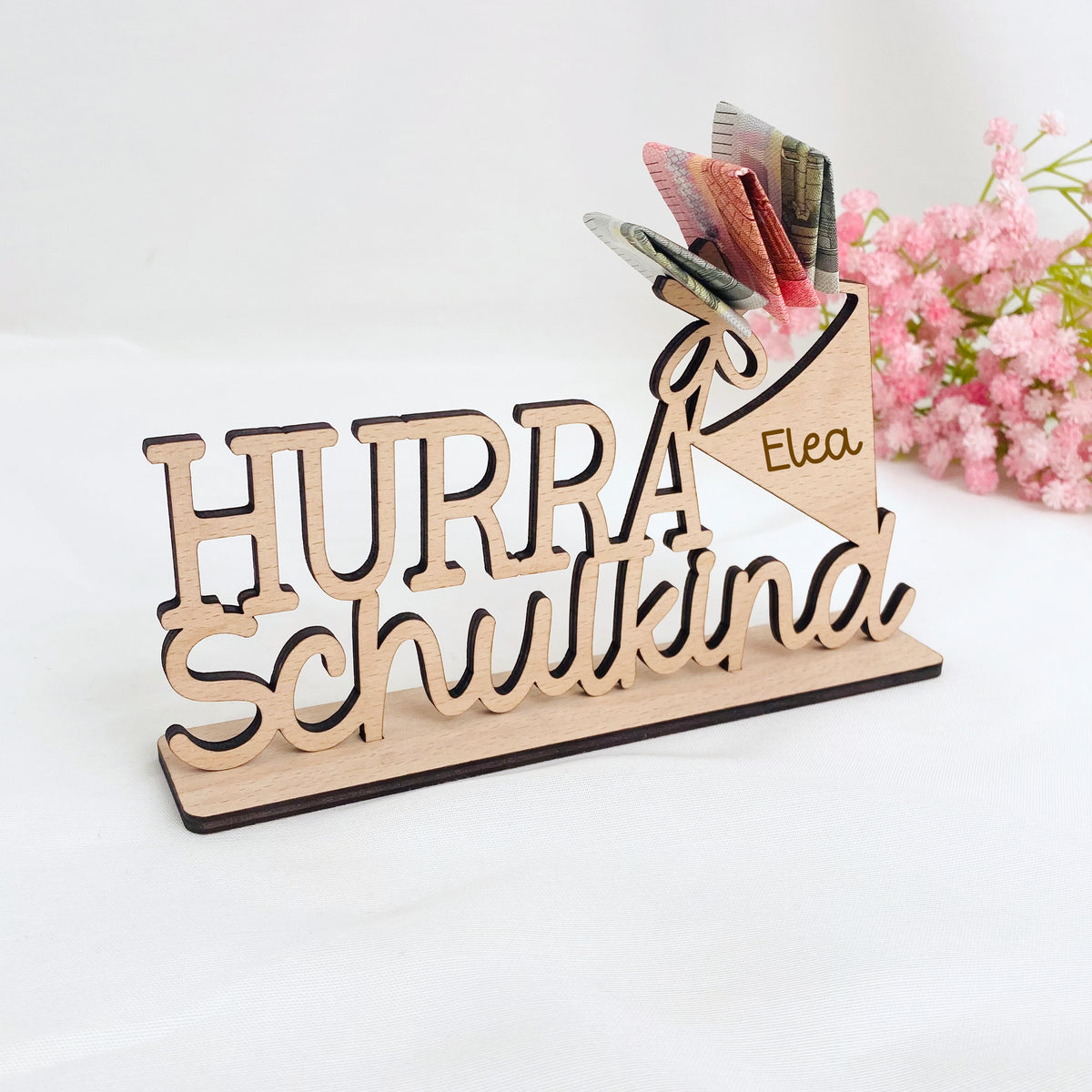 Aufsteller HURRA Schulkind