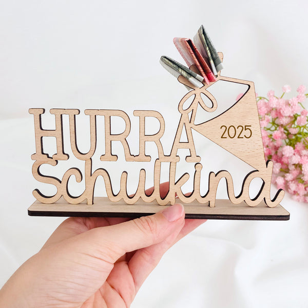 Aufsteller HURRA Schulkind