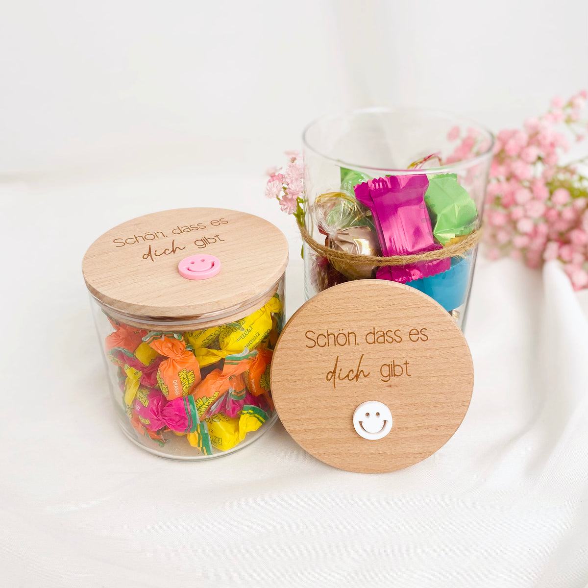 Geschenkglas Schön, dass es dich gibt