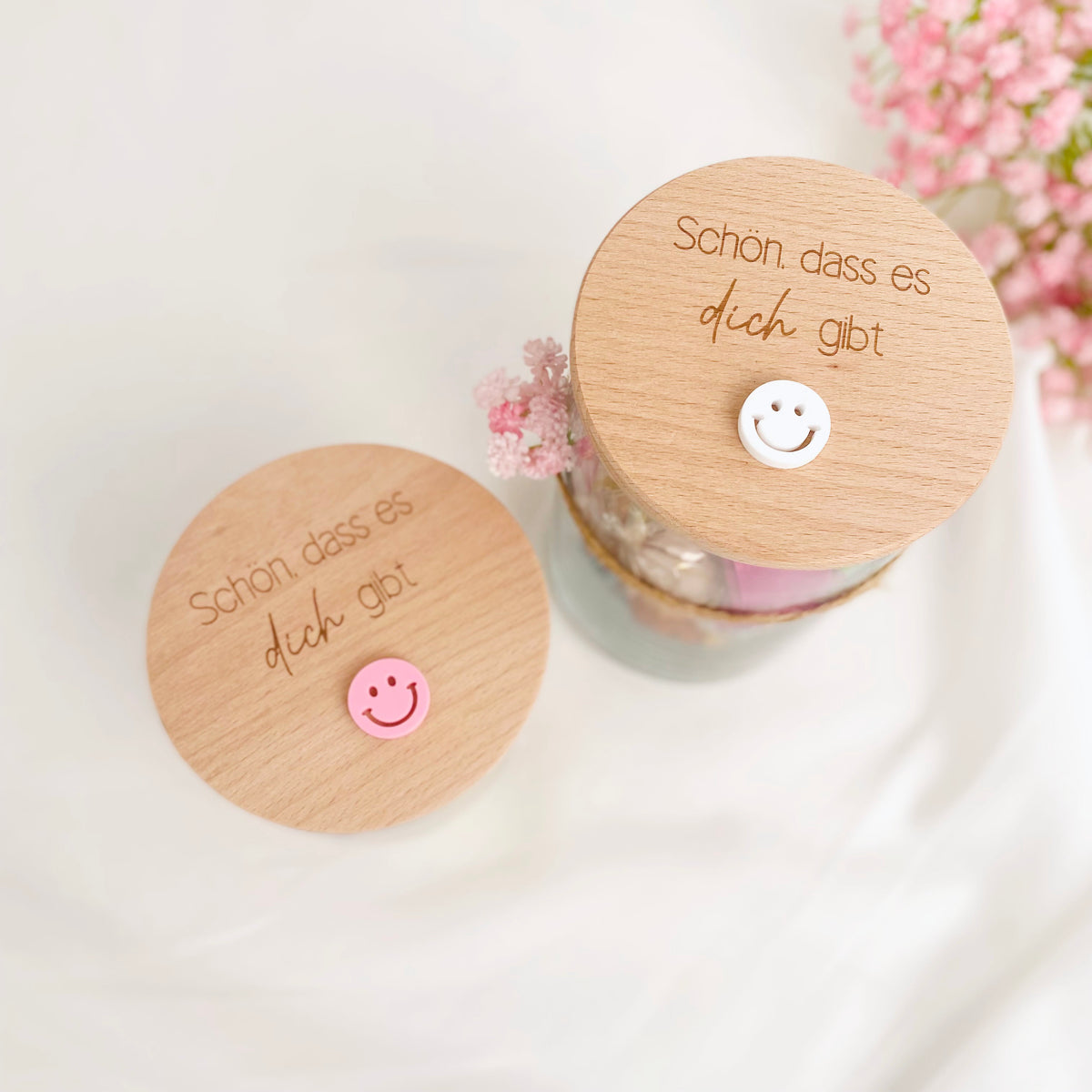 Geschenkglas Schön, dass es dich gibt