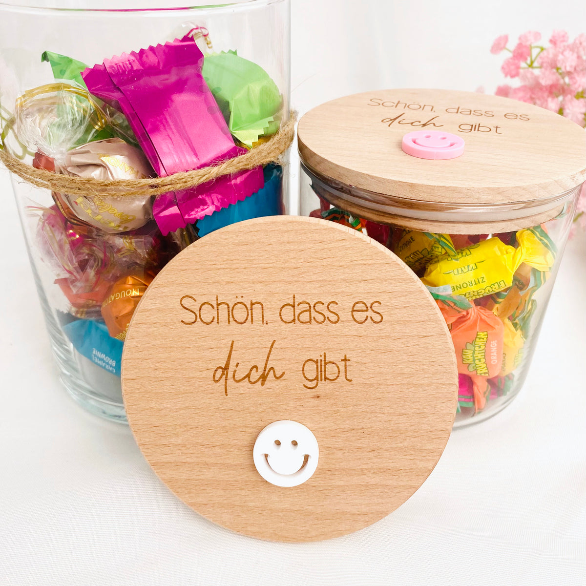 Geschenkglas Schön, dass es dich gibt