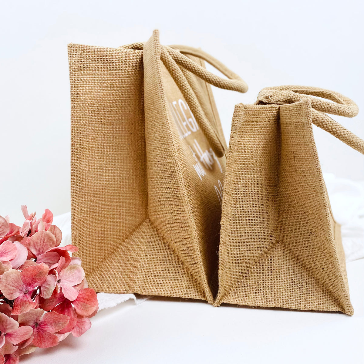 Tasche Kollegin mit Herz Jute