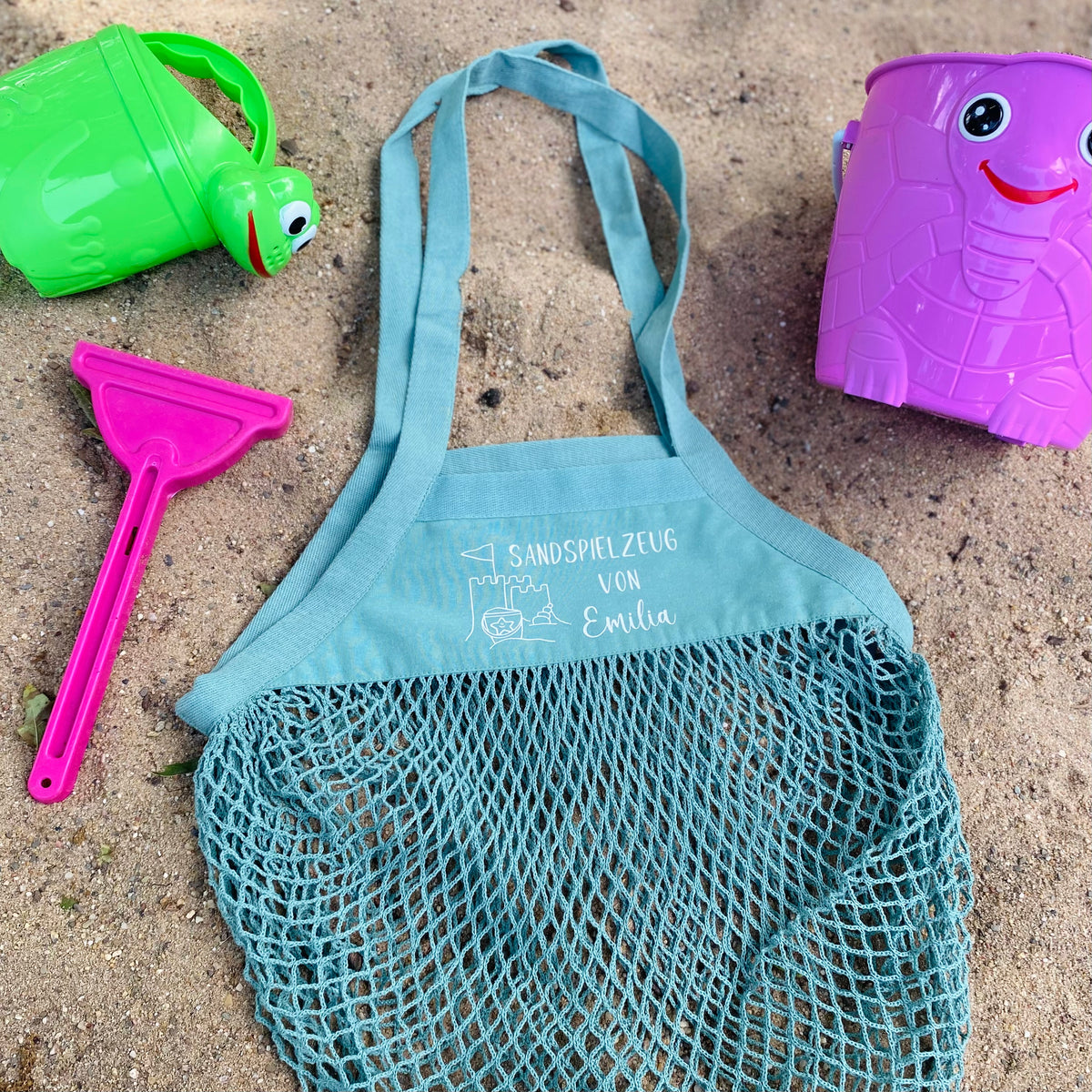 Netztasche Sandspielzeug