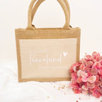 Tasche Für immer Feierabend Jute/Baumwolle