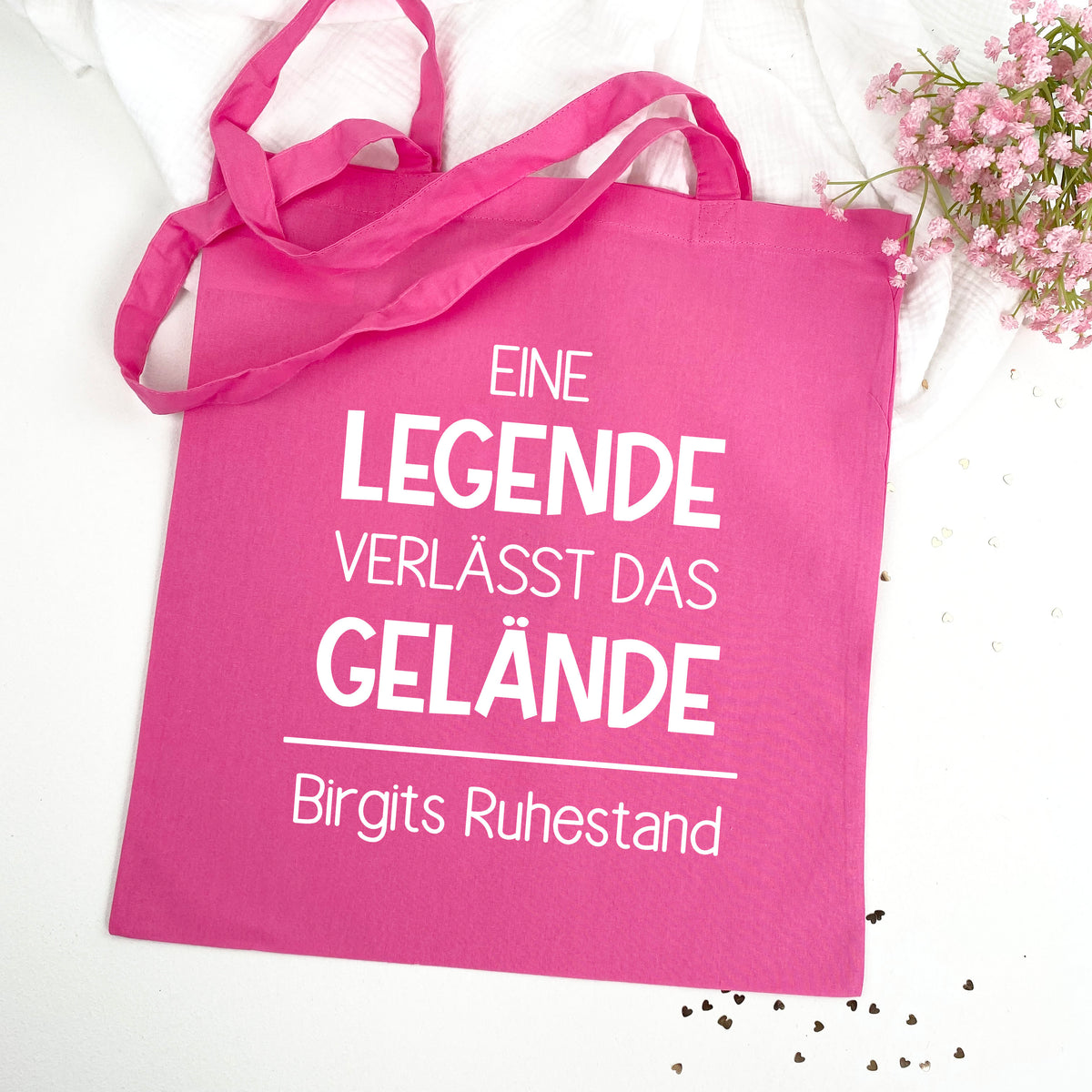 Beutel Eine Legende verlässt das Gelände