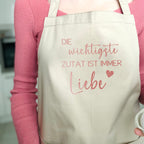 Schürze wichtigste Zutat liebe