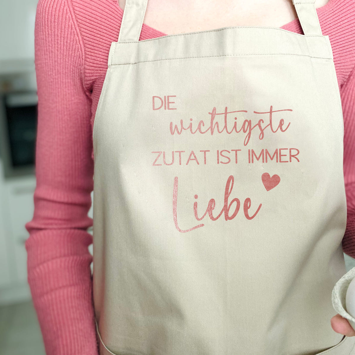 Schürze wichtigste Zutat liebe