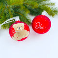 Weihnachtskugel Bär