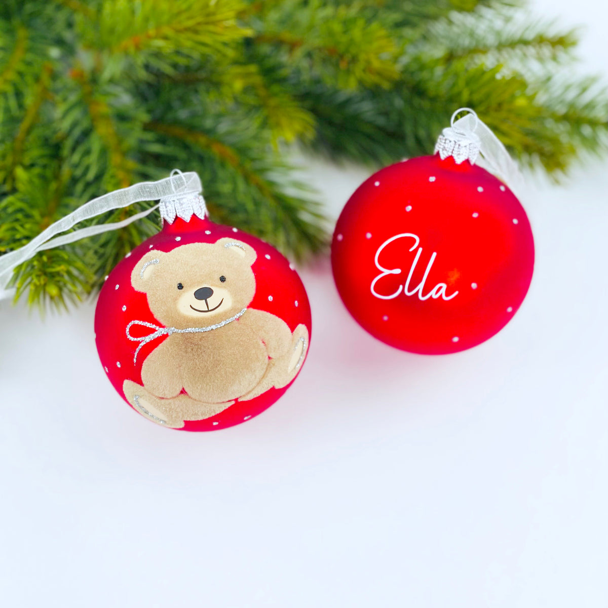 Weihnachtskugel Bär