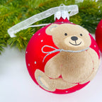 Weihnachtskugel Bär