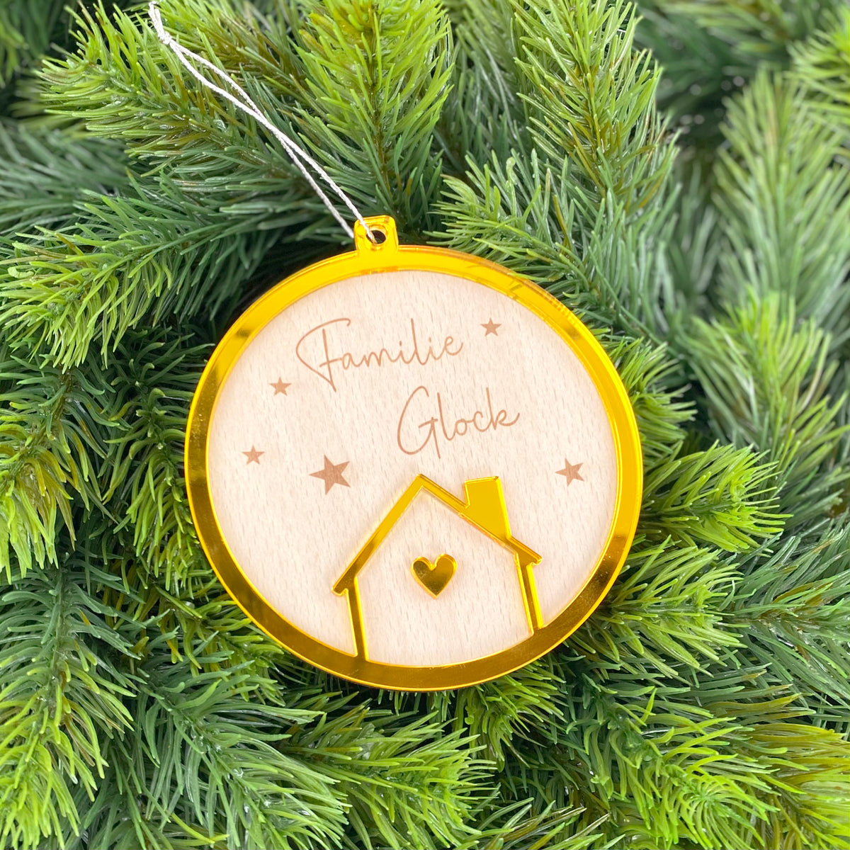 Geschenk zum Einzug, Einzugsgeschenk Anhänger Weihnachten