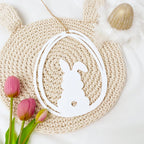 Osterdeko Kranz Hase