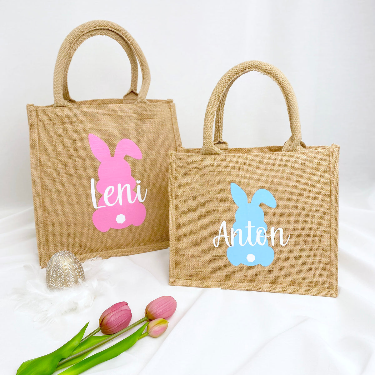Tasche Osterhase Jute