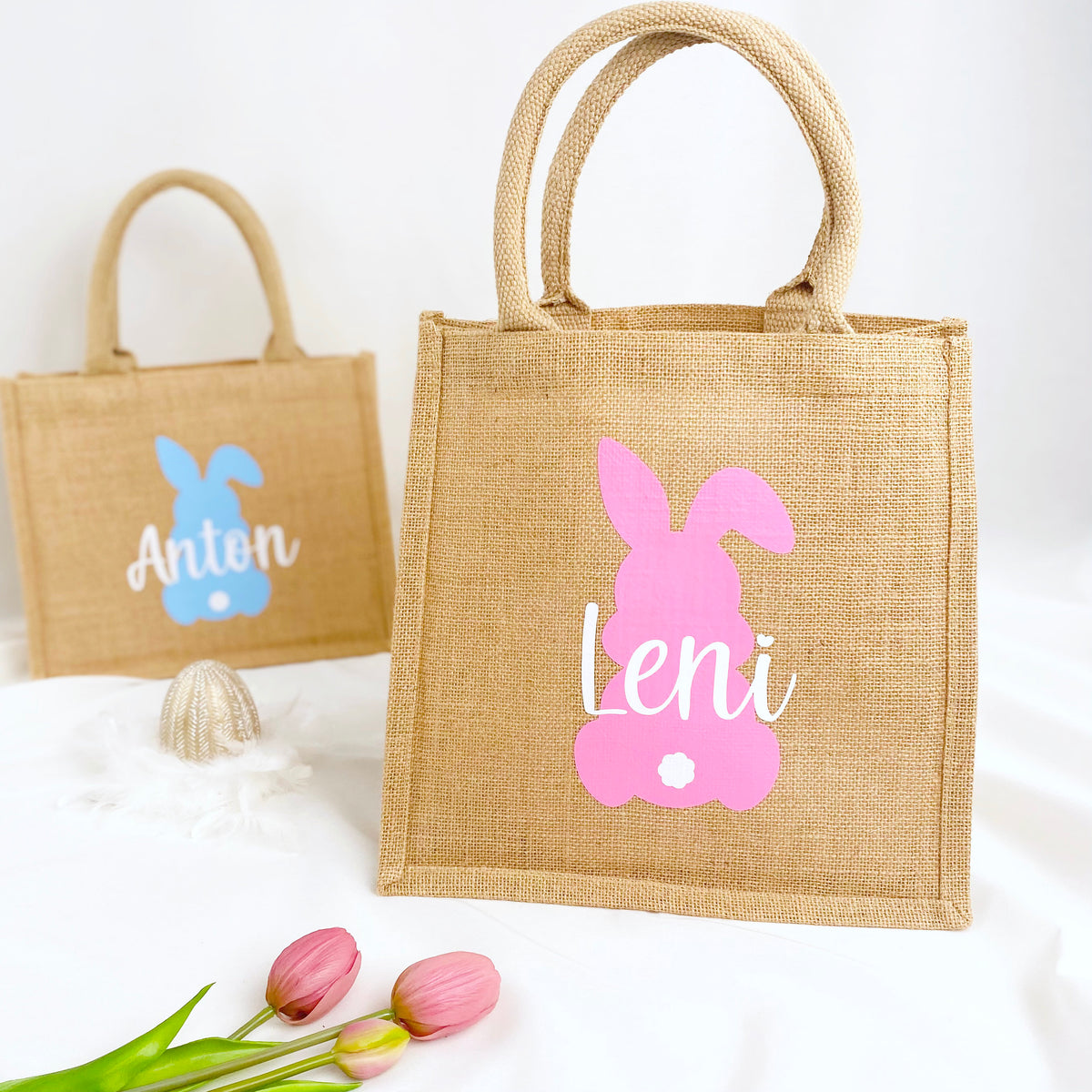 Tasche Osterhase Jute