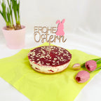 Tischdeko / Blumenstecker / Kuchenstecker Frohe Ostern