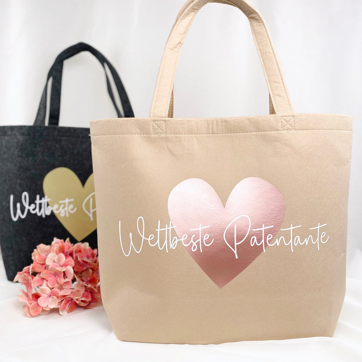 Filzshopper Weltbeste Patentante