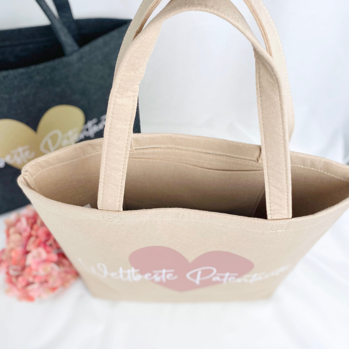 Filzshopper Weltbeste Patentante
